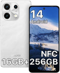 UMIDIGI Note 100 Unlocked Phones,Android 14 NFC Cell Phone,16(8+8) GB+256GB/ TF 1TB, 6.8''HD+120Hz Display,50MP Camera, 5000mAh+20W Fast Charge,Dual SIM Android Phones,Face ID+Fingerprint Unlock,GPS
