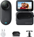 Insta360 GO 3S - 128 GB Black 4K Tiny Portable Vlogging Camera, Hands-Free POVs, Mount Anywhere .Stabilization, 140 Min Battery Life, 10m Waterproof, Pet POV