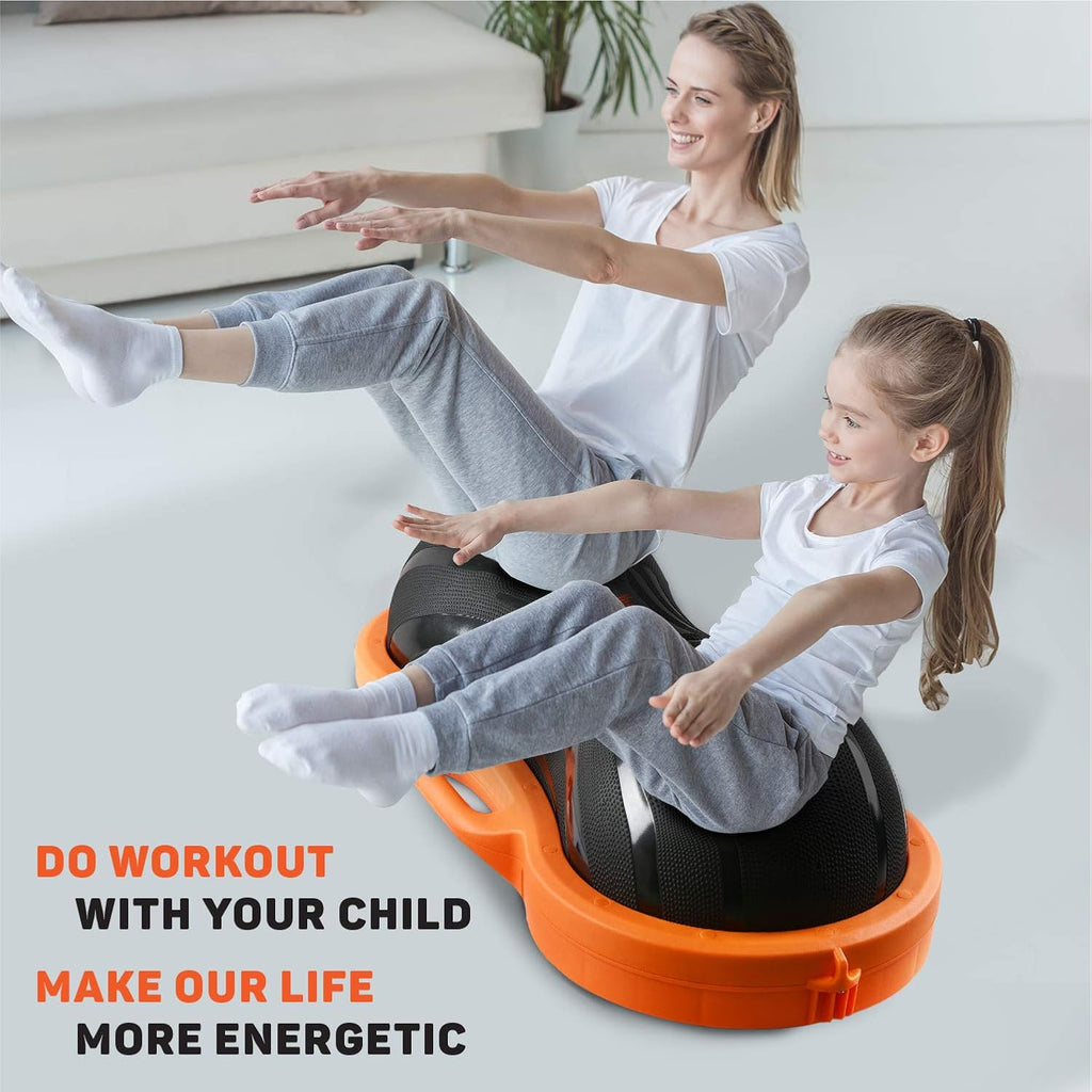 Yes4All 880LBS Half Ball Balance Trainer, Pilates Balance & Stability Ball for Exercises, Home Gym, Floor & Full Body Workouts