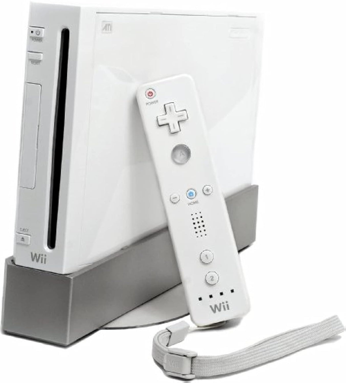 Nintendo Wii Console - GameCube Backwards Compatible Model (RVL-001, White) (Renewed)
