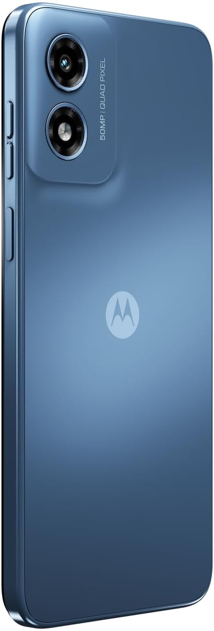 Motorola Moto G Play | 2024 | Unlocked | Made for US 4/64GB | 50MP Camera | Sapphire Blue