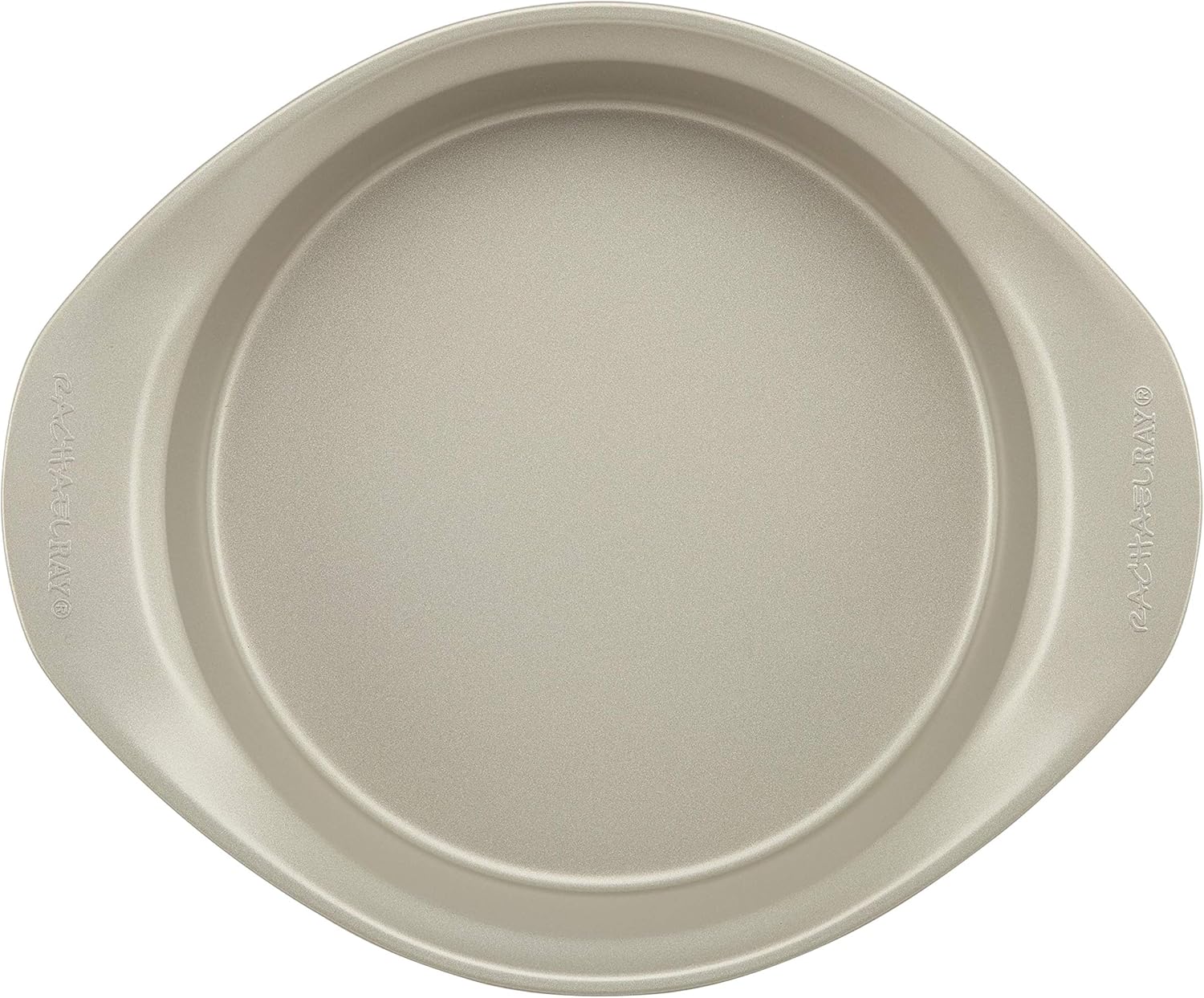Rachael Ray Nonstick Bakeware Set without Grips includes Nonstick Bread Pan, Baking Pans, Cake Pans, Cookie Sheet / Baking Sheet - 10 Piece, Silver
