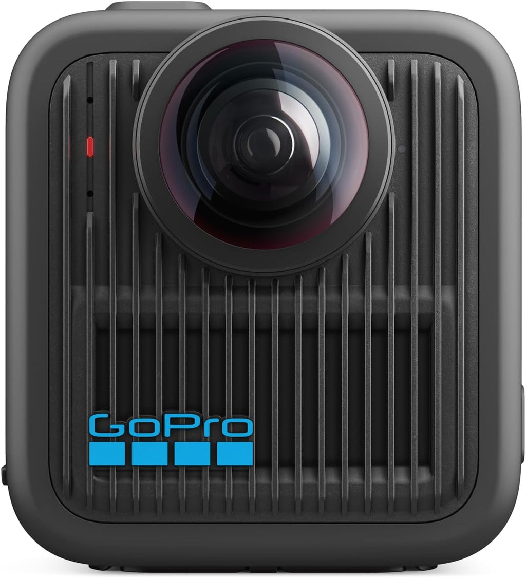 GoPro MAX2 - Waterproof 360 + Traditional Action Camera with Touch Screen, Spherical 8K Video, 29MP 360 Photos, Easy Replaceable Lenses, HyperSmooth Stabilization, 6 Microphones