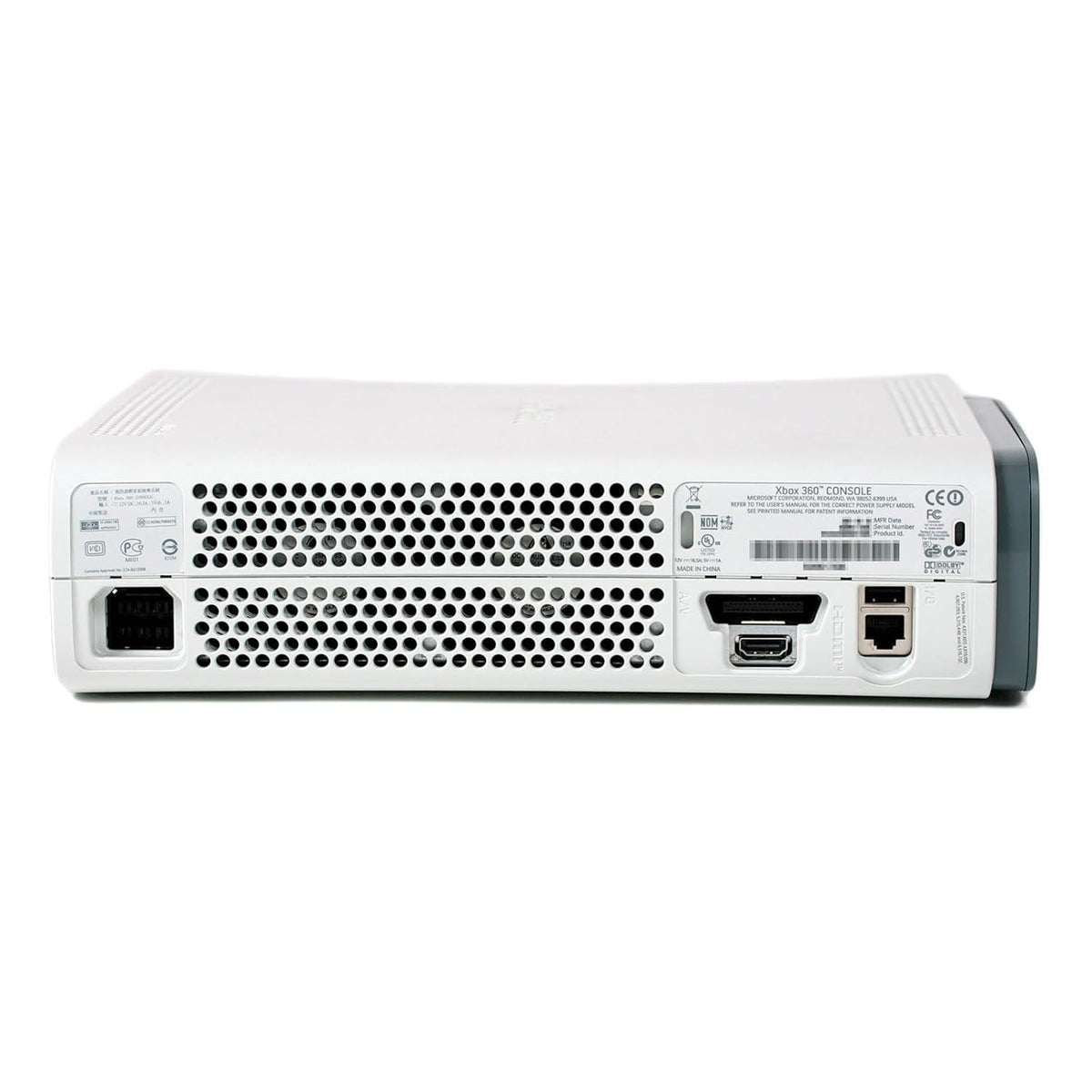 Microsoft Xbox 360 Pro System w/20GB HDD & HDMI Video Gaming Console Unit Only (Renewed)