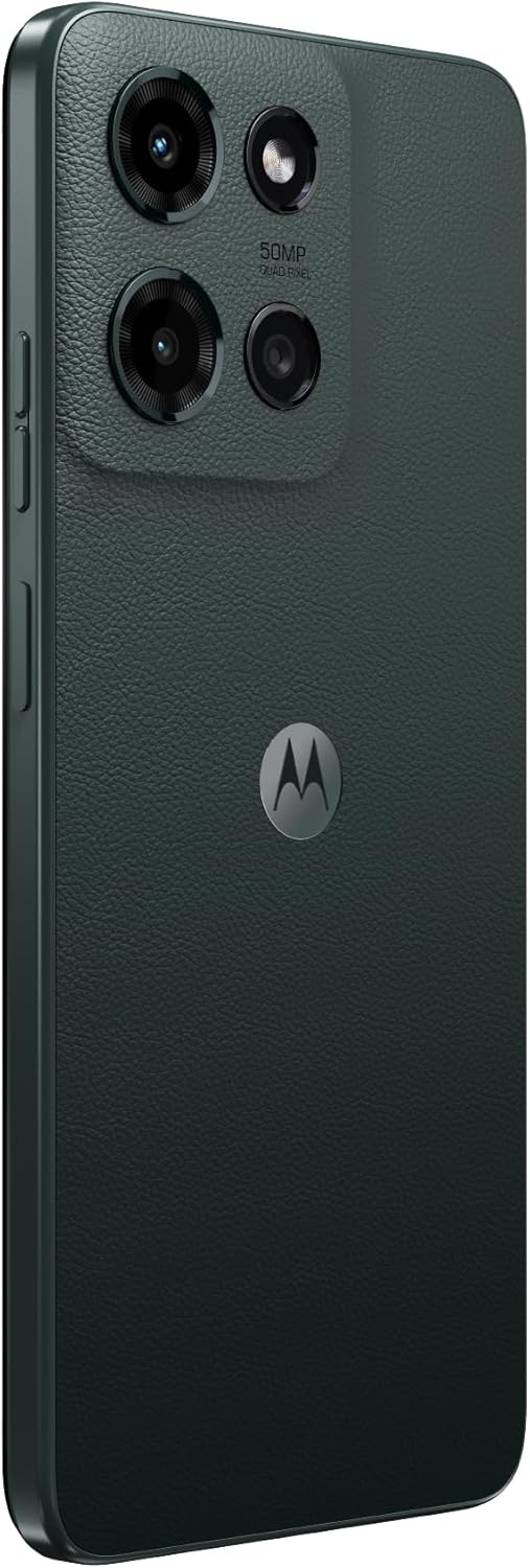 Motorola 2025 Moto G | Unlocked | Made for US 4/128GB | 50MP Camera | Forest Gray (Renewed)