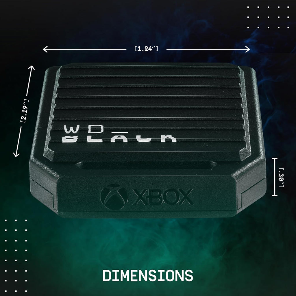 WD_Black 1TB C50 Storage Expansion Card, Officially Licensed for Xbox – Quick Resume, Plug & Play, NVMe SSD Expansion for Xbox Series X|S Gaming Consoles - WDBMPH0010BNC-WCSN