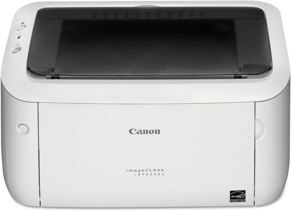 Canon imageCLASS LBP6030w - Monochrome Single-Function Wireless Compact Wireless Laser Printer, 1 Year Limited Warranty, 19 PPM, White - Print Only