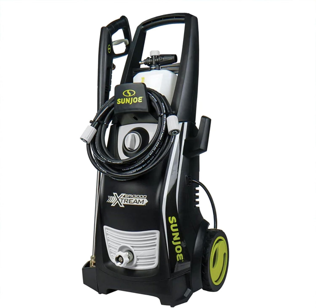 Sun Joe SPX3000-XT XTREAM 2,200 PSI Pressure Washer with 14.9A Motor, Includes 4 Quick-Connect Nozzles, High-Pressure Hose, Garden Hose Adapter, and 35-Foot Power Cord