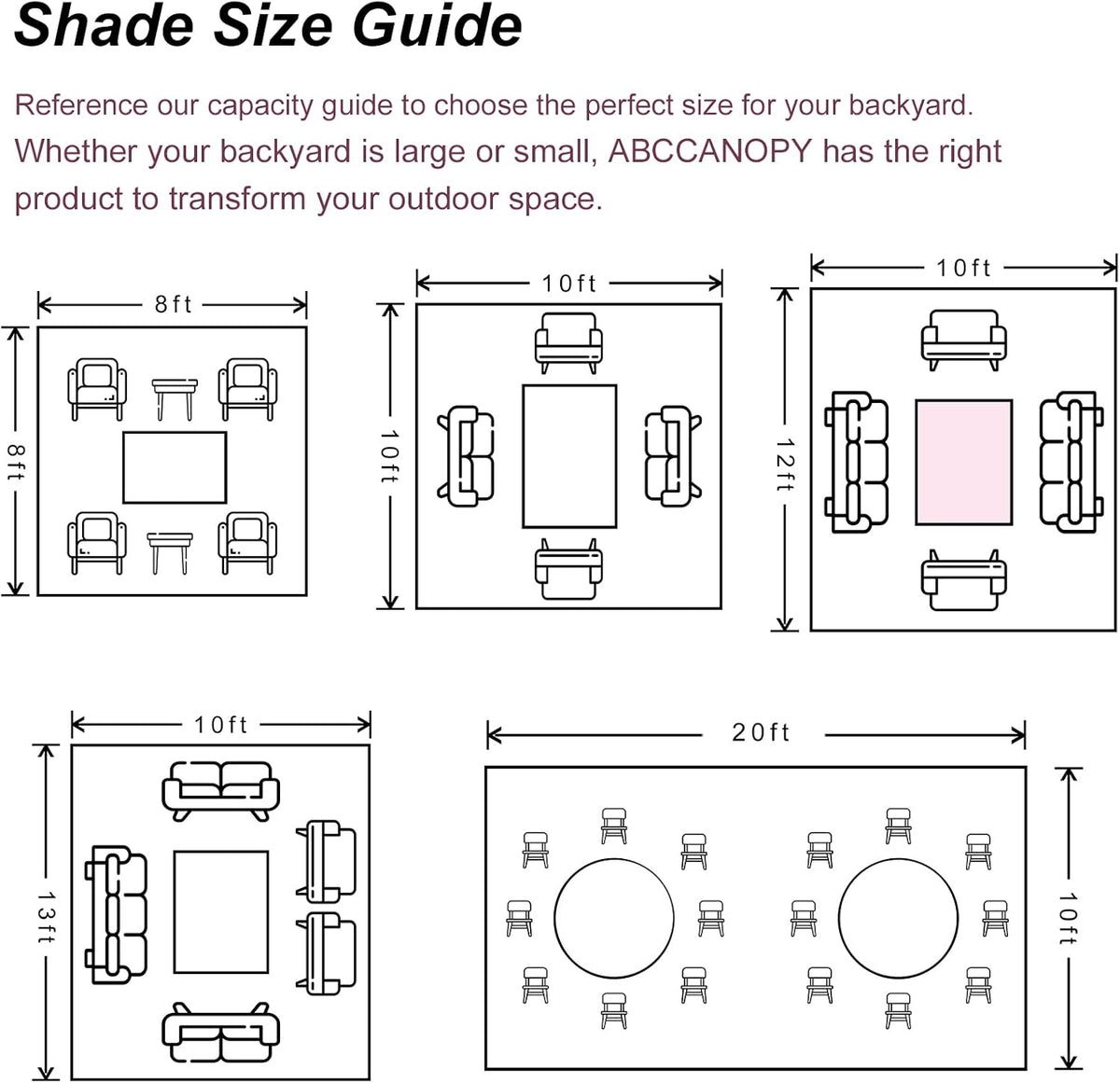 ABCCANOPY Gazebos for Patios 10x12 - Outdoor Steel Frame Gazebo with Mosquito Netting for Lawn Backyard Garden Deck (Khaki)