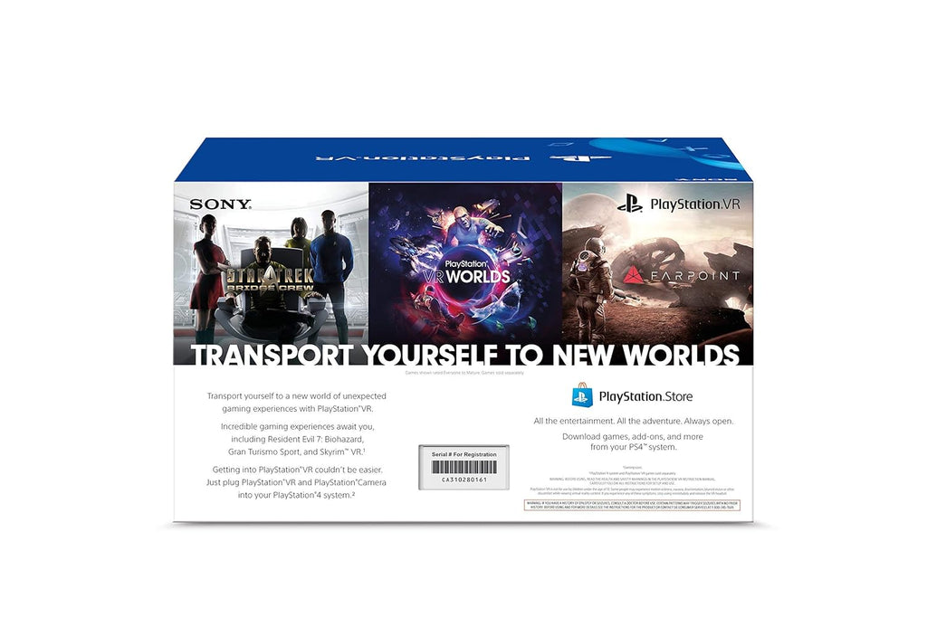 PlayStation VR Headset + Camera Bundle Discontinued (Renewed)