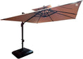 Garden Winds Replacement Canopy Top Cover Compatible with The Best Choice 10' x 10' Umbrella - RipLock 350