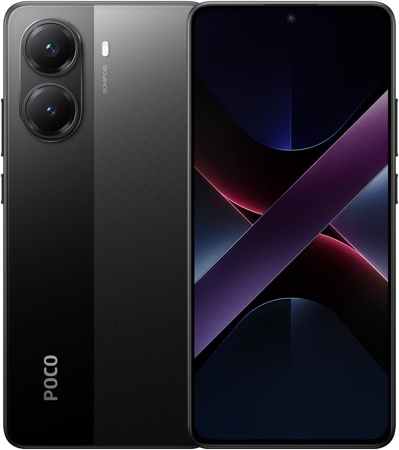 XIAOMI Poco X7 PRO 5G + 4G LTE (for Tmobile Mint Tello & Global) (512GB + 12GB) Ai 6.67" 50MP Gamers Phone NFC Dual sim Unlocked Model 2412DPC0AG (Black)