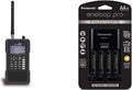 Whistler TRX-1 Handheld Digital Scanner Radio and Panasonic K-KJ17KHCA4A 4-Position Charger with AA eneloop PRO Rechargeable Batteries, 4 pk Bundle