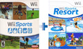 Wii Sports Game + Wii Sports Resort Game Wii (Renewed)