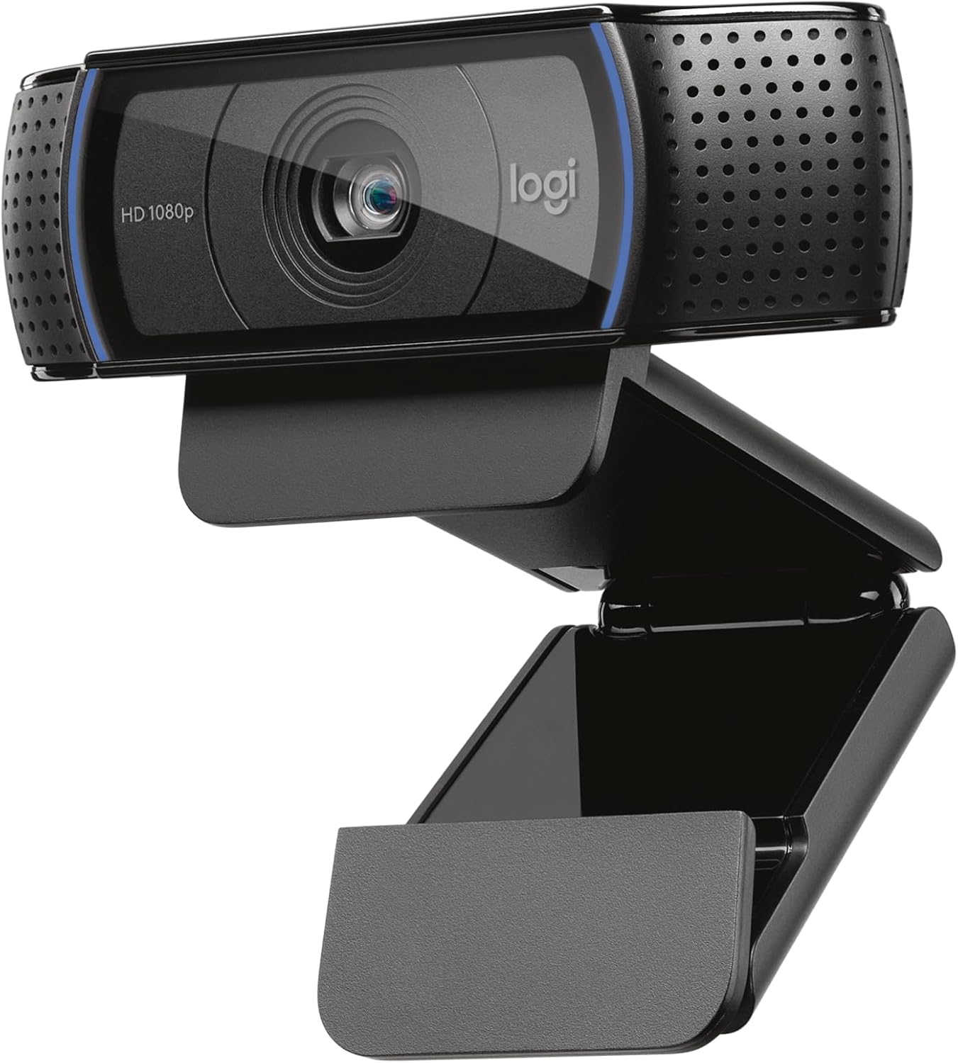 Logitech C920x HD Pro PC Webcam, Full HD 1080p/30fps Video, Clear Audio, HD Light Correction, Works with Microsoft Teams, Google Meet, Zoom, Nintendo Switch 2's new GameChat Mode, Mac/Tablet- Black