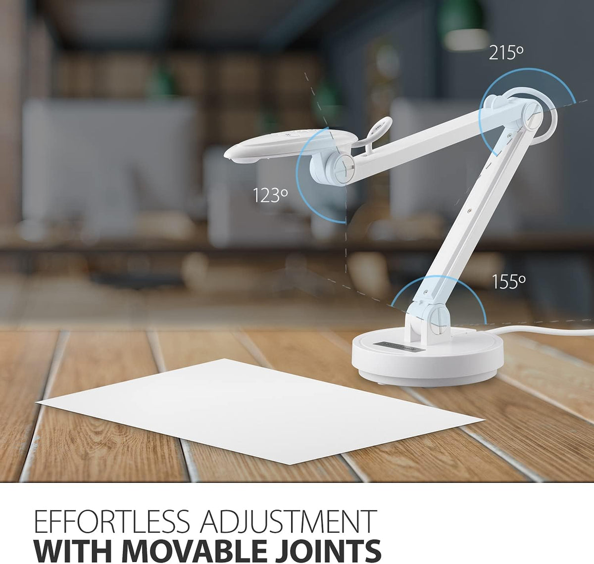 ViewSonic VB-VIS-002 8MP USB Document Camera with Adjustable Arm, Auto Focus, Digital Zoom with Windows, MacOS, and Chrome OS Support
