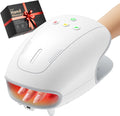 Estefanlo Hand Massager with Heat and Compression, Cordless Hand Massager for Arthritis Pain Relief, 3 Modes Air Compression Finger Massage Device, 2 Heat Levels, Washable Silicone Liner