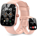 Csasan Smart Watch for Men Women(Answer/Make Call), 1.91" HD Screen Smartwatch Heart Rate/Sleep/Steps Monitor, 100+ Sports Fitness Watch, IP68 Waterproof Activity Trackers for Android iOS Pink