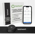 Bioheart | 24/7 Continuous Heart Monitor | No Prescription Needed | Smart Wearable | Chest Strap | One Month Subscription Included