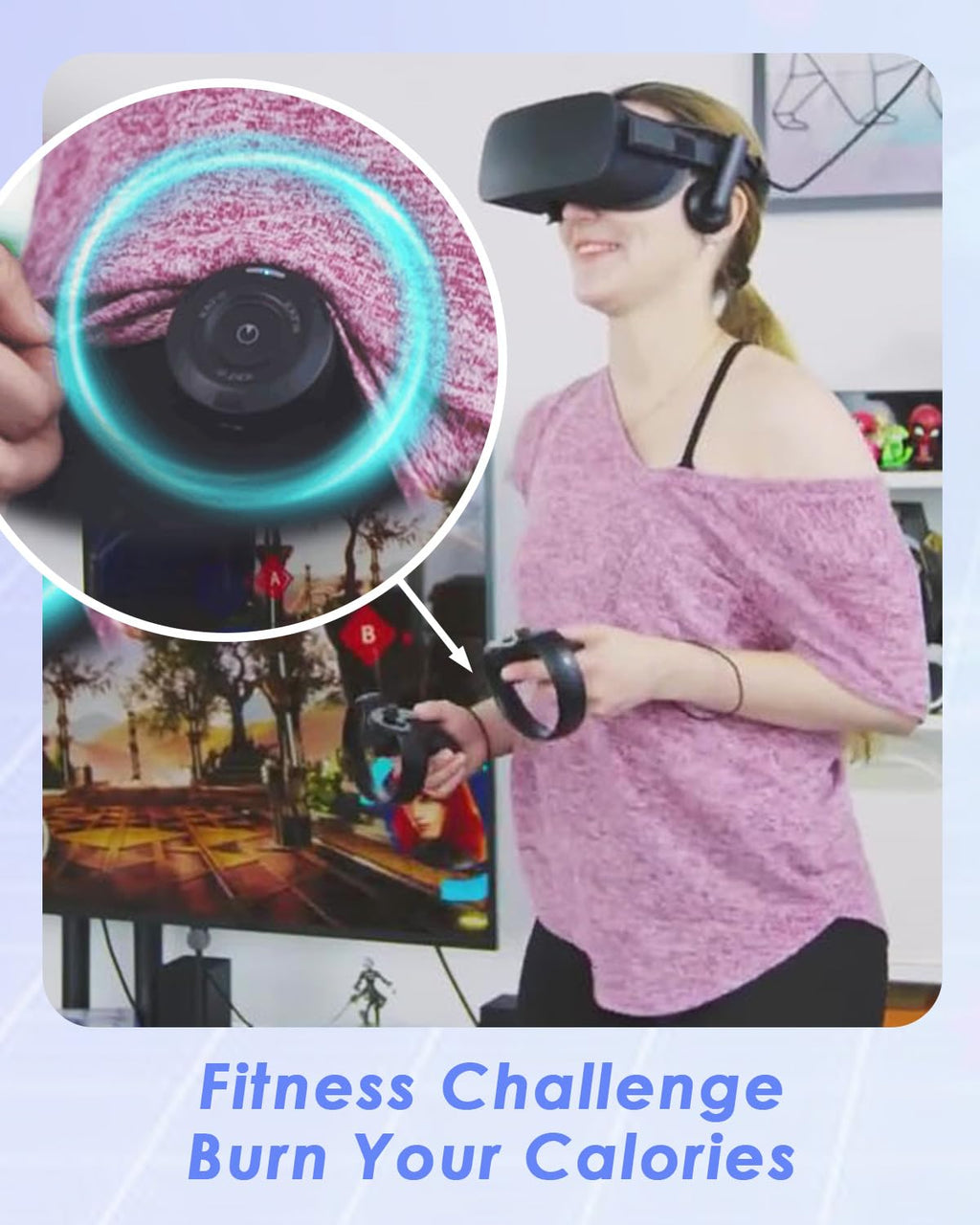 KAT vr trackers, Set of 3 Sensors .Immersive VR Experience .Enhanced Motion Tracking Compatibility with Easy Installation, Reliable Performance .Ideal for Gaming and Virtual Reality Adventures