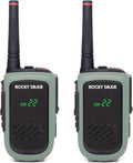 Rocky Talkie Expedition 5 Watt Radio - GMRS Radio with IP67 Waterproofing, Long Range Walkie Talkie, NOAA Weather Alerts, 5 Day Battery Life,2 Pack