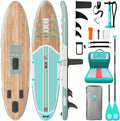 Niphean Inflatable Stand Up Paddle Board with SUP Accessories, Anti-Slip EVA Deck, 10'6'' Inflatable Paddle Boards for Adults & Youth of All Skill Levels