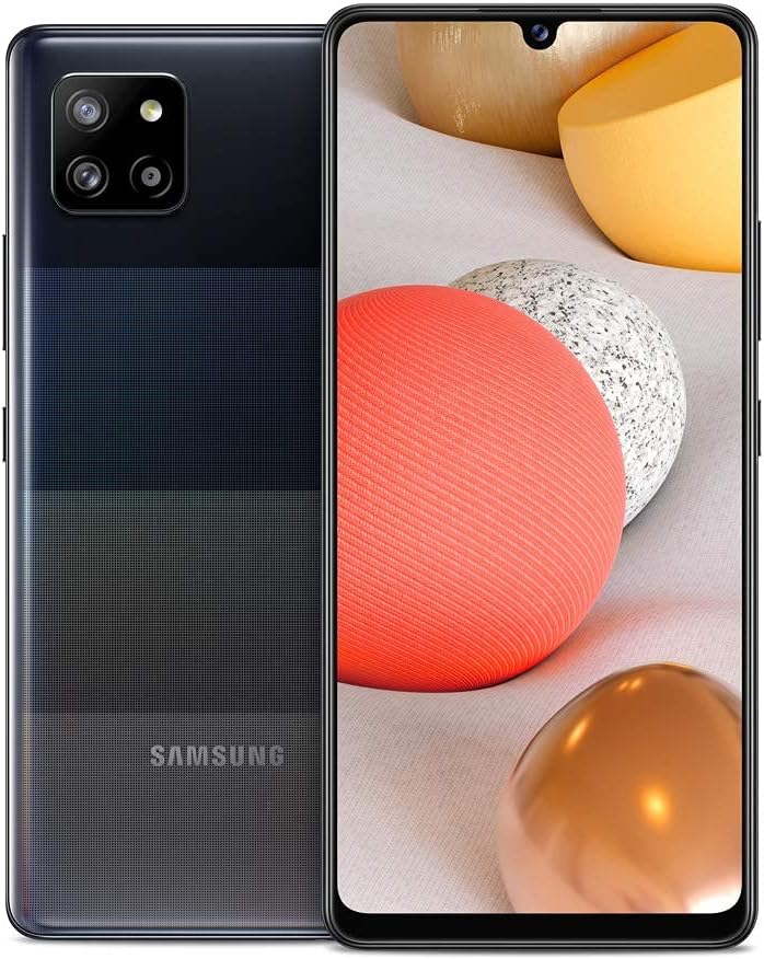 Samsung Galaxy A42 5G, 128GB, Black - Unlocked (Renewed)