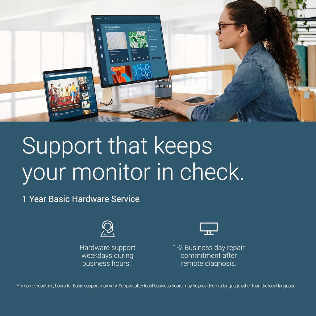 Dell 27 Monitor - SE2725HM - 27-inch Full HD (1920x1080) 16:9 100Hz Display, IPS Panel, 16.70 Million Colors, Anti-Glare, 1 HDMI / 1 VGA Port, TÜV Rheinland 3-Star*, Comfortview Plus - Black