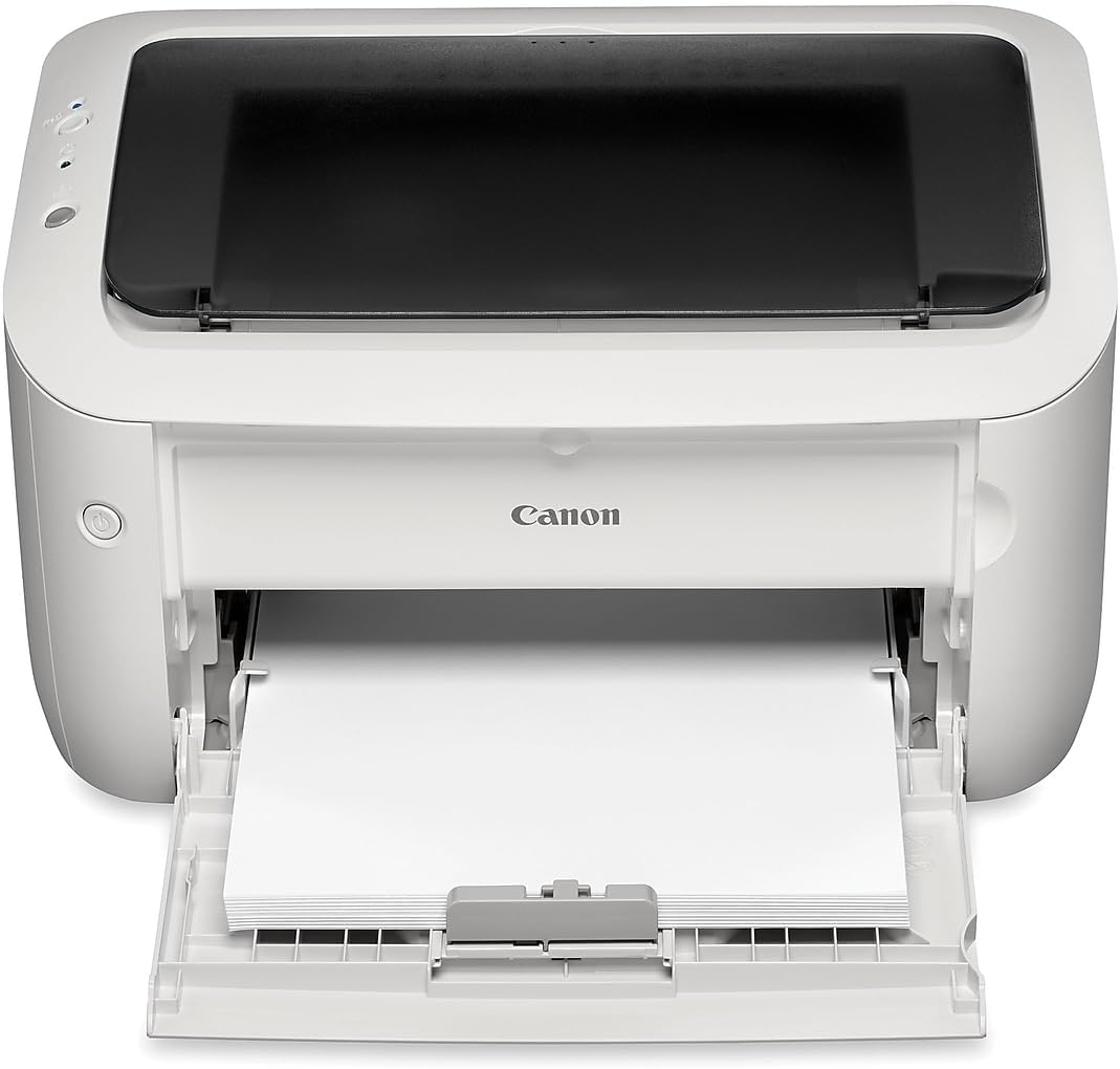 Canon imageCLASS LBP6030w - Monochrome Single-Function Wireless Compact Wireless Laser Printer, 1 Year Limited Warranty, 19 PPM, White - Print Only
