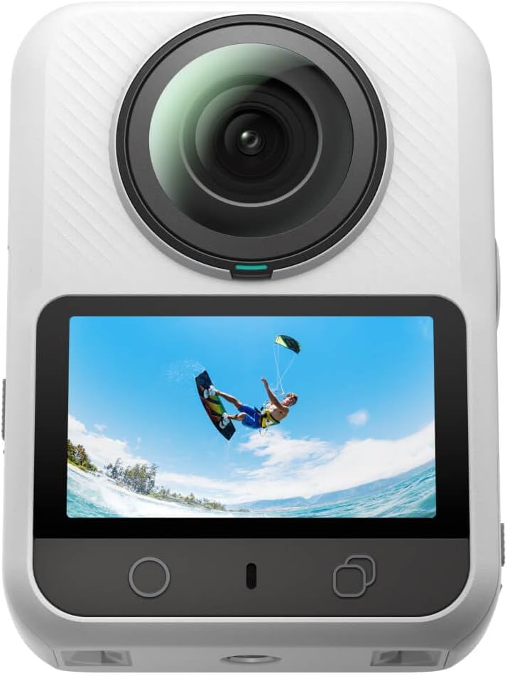 Xtra 360 Camera, 8K Panoramic Video, 1-Inch Sensor Equivalent, 100MP High Resolution, Waterproof Action Camera, 105GB Built-in Storage, Bullet Time, Broad Compatibility, Vlog