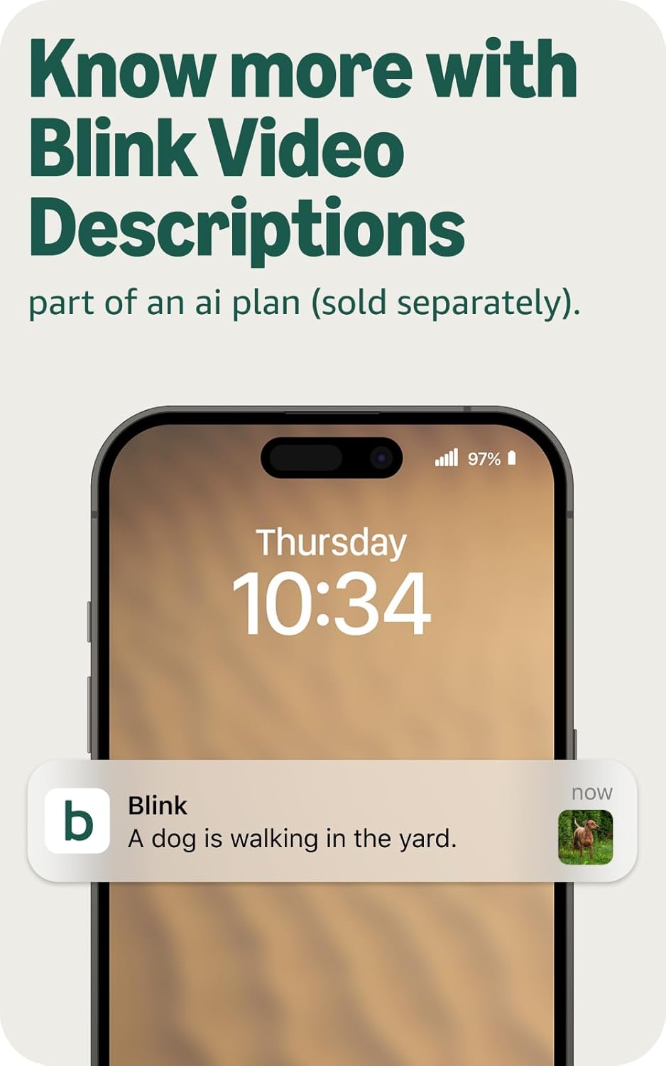 Blink Outdoor 2K+ (newest model) — Wireless smart security camera, 2K video resolution, enhanced audio, two-year battery. Sync Module Core included — 2 camera system (White)