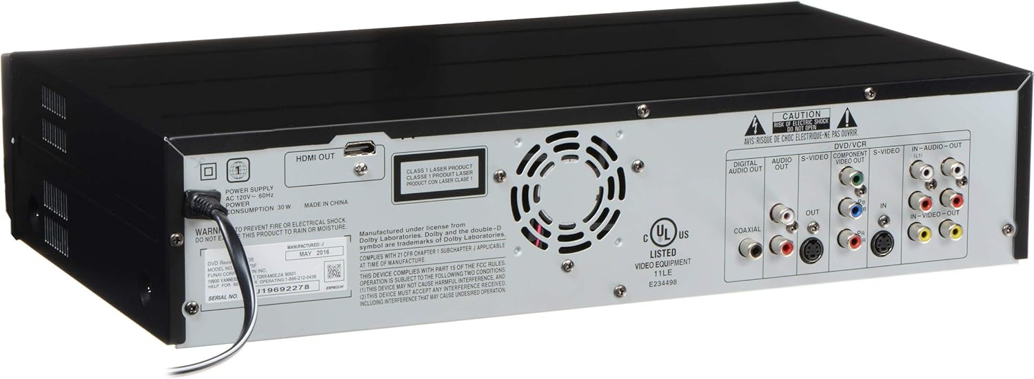 Sanyo DVD Recorder/VCR Combo 2-way recording