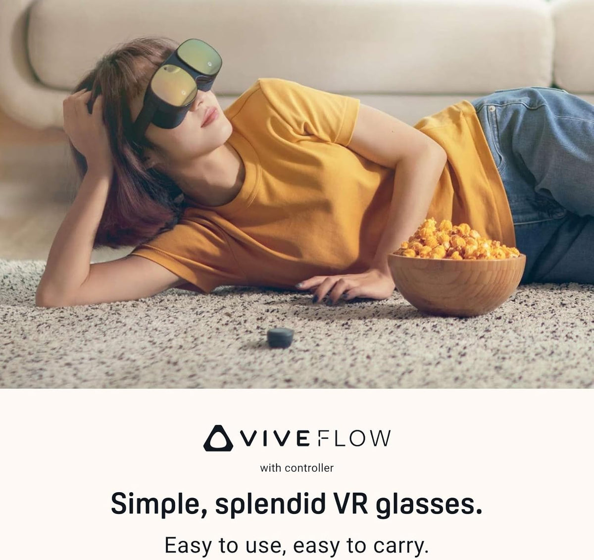 HTC Vive Flow Virtual Reality Headset with Controller