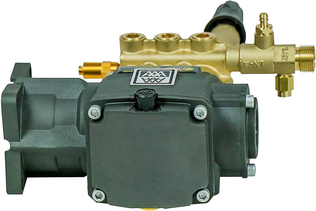 AAA 3700 PSI 2.5 GPM Replacement Triplex Pressure Washer Pump Kit for SIMPSON Gas Power Washer Pumps, 3/4" Shaft, Horizontal Engine Fit, PowerBoost (90037)