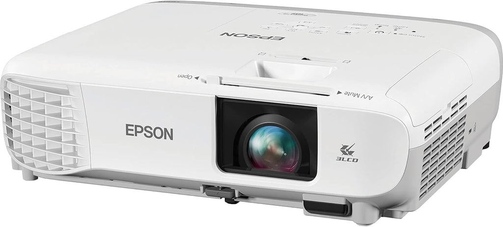 Epson PowerLite 107 LCD Projector - White, Gray