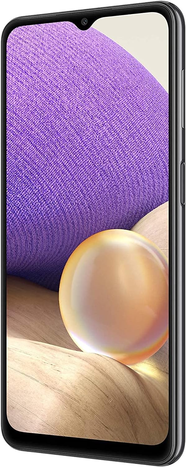 Samsung Galaxy A32 5G (64GB, 4GB) 6.5" 90Hz Display, 48MP Quad Camera, All Day Battery, GSM (T-Mobile Unlocked for AT&T, Metro, Global) 4G LTE A326U (Awesome Black)