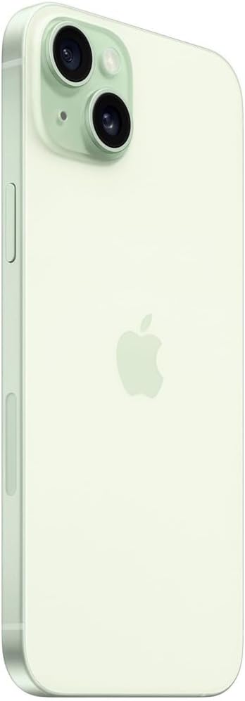 Apple iPhone 15, 128GB, Green - Unlocked (Renewed)