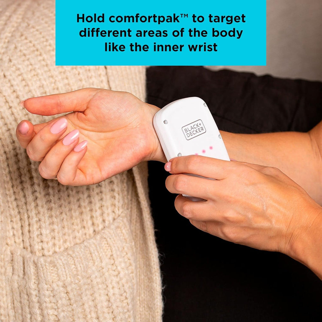 BLACK+DECKER Comfortpak, Wearable Cooling and Heating Device, TropiCoral (BCWCC101-04)