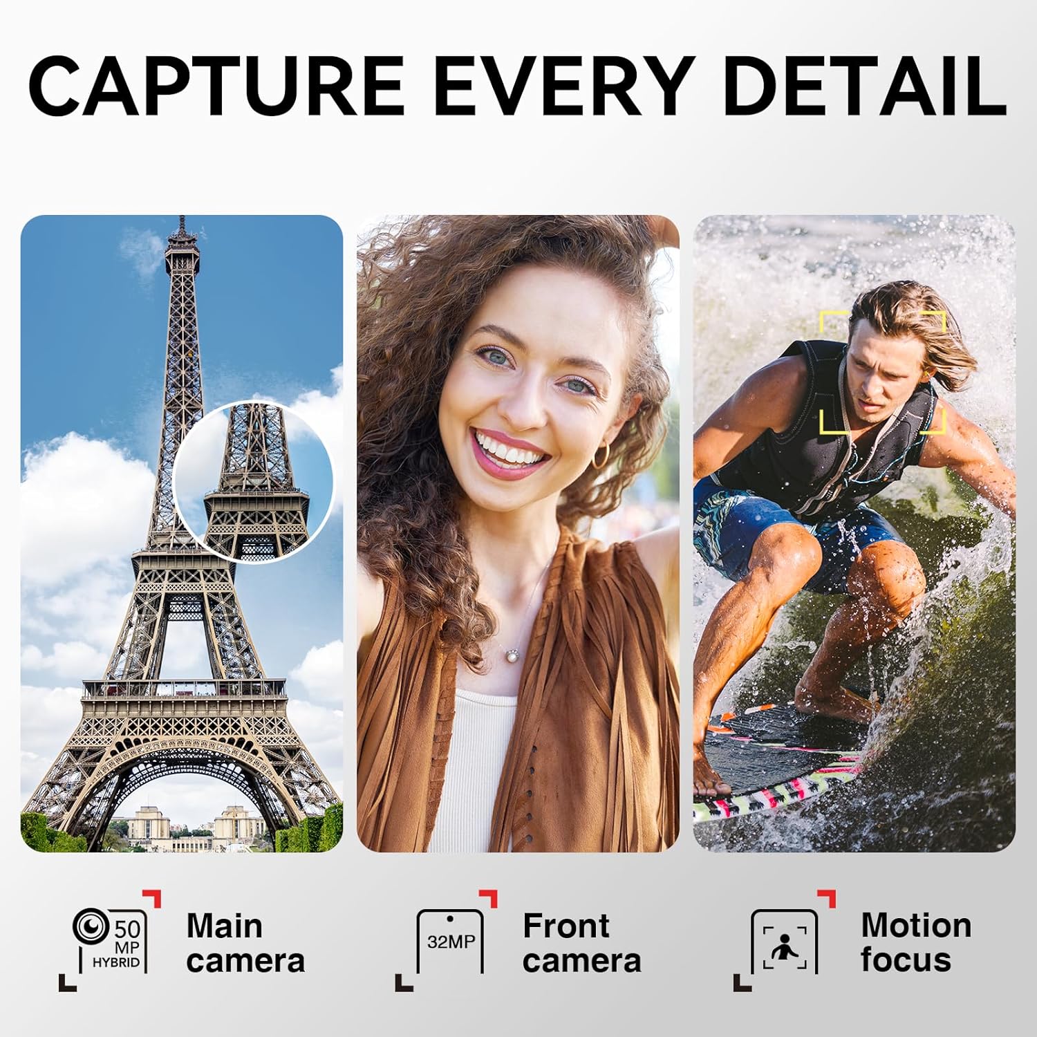 TCL 60 XE NXTPAPER 5G Cell Phone, AT&T, T-Mobile & Verizon Unlocked Android Smartphone, 8GB+128GB, 6.8" 120Hz Paper-Like Display, AI Features, 5010mAh Battery, Advanced Camera System, Space Blue