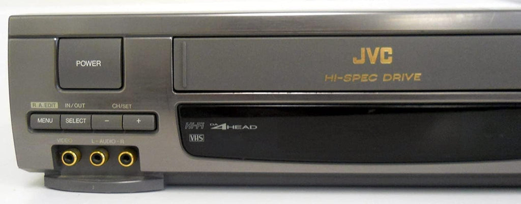 JVC 4 Head Vcr+ VCR with Remote (Renewed)