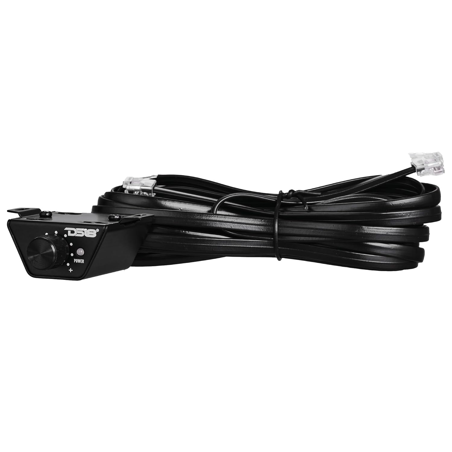DS18 FRP-2.5K/RD Compact Full-Range Class D 1-Channel Amplifier 2,500 Watts RMS @ 1-ohm, Monoblock Amplifier with Remote Level Knob, Variable Crossover Filters Great for Bass, Mids, or Highs (Renewed)
