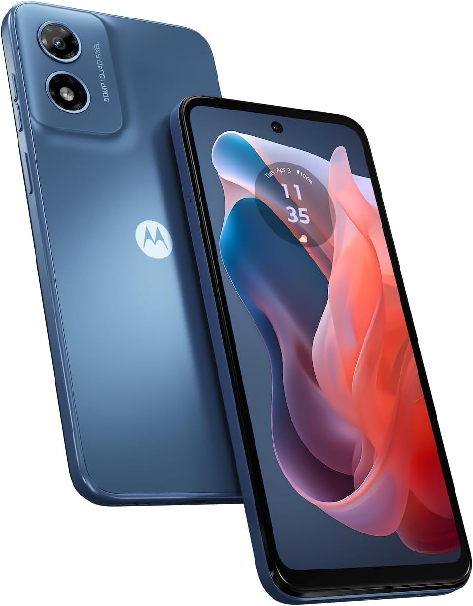 Motorola Moto G Play | 2024 | Unlocked | Made for US 4/64GB | 50MP Camera | Sapphire Blue