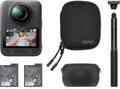DJI Osmo 360 Essential Combo, 360 Camera with 1-Inch 360° Imaging, Native 8K 360° Video, 4K/120fps & 170° Boost Video, 1.2m Invisible Selfie Stick Kit, Extended Battery Life with 2 Batteries
