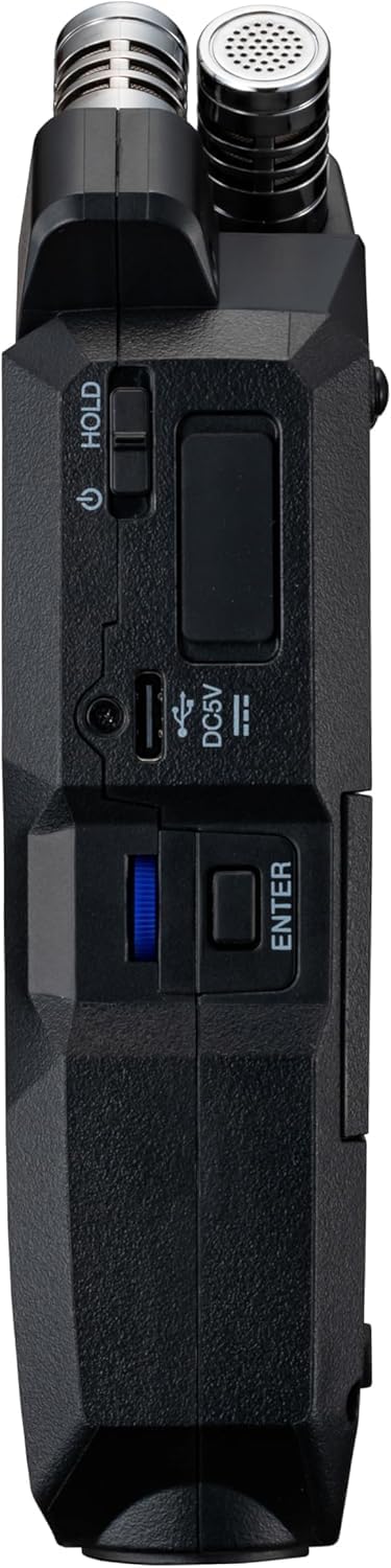 Zoom H4essential 4-Track 32-Bit Float Portable Audio Recorder Bundle with Zoom APH-4e Accessory Pack with Hairy Windscreen, Padded Shell Case, AC Adapter, & USB C-Cable