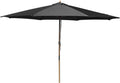 Yescom 13ft Coastal Solid Beech Wood Umbrella Pulley Lift Commercial Base with Wheel Included for Beach Club Seaside Restaurant Terrace Resort Poolside