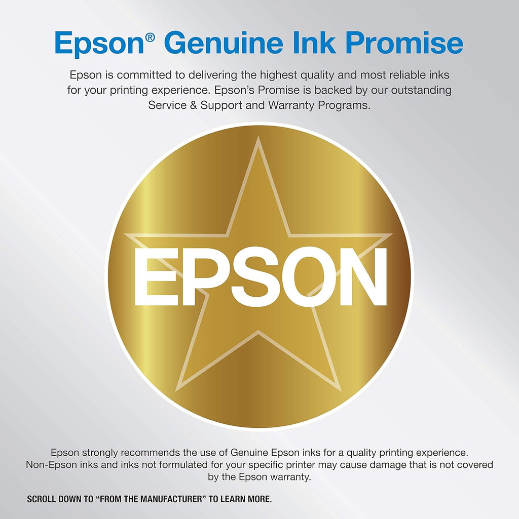 Epson EcoTank ET-2720 Wireless Color All-in-One Supertank Printer with Scanner and Copier - White