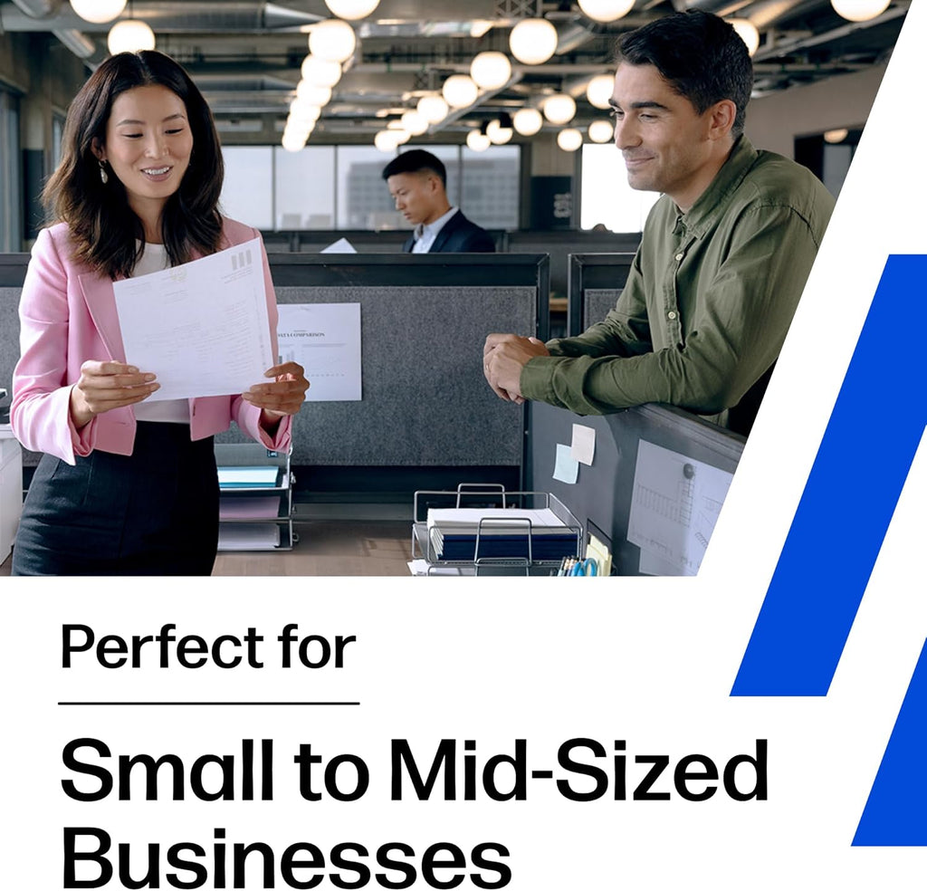 HP Laserjet Pro MFP 4101fdw Wireless Black & White All-in-One Laser Printer, Scanner, Copier, Fax, Best-for-Office (2Z619F)