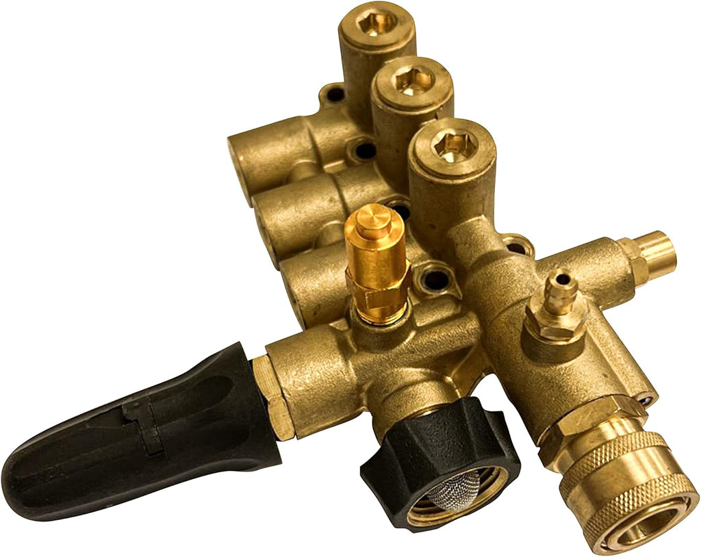 Simpson Cleaning 7108752 Manifold Replacement Kit for AAA 530010, 530012 Pressure Washer Pump, Gold