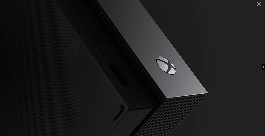 Microsoft Xbox One X 1TB Solid State Drive Gaming Console with Wirless Controller - Native 4K - HDR - Enhanced by Scorpio CPU and Fast SSD - Black (Renewed)