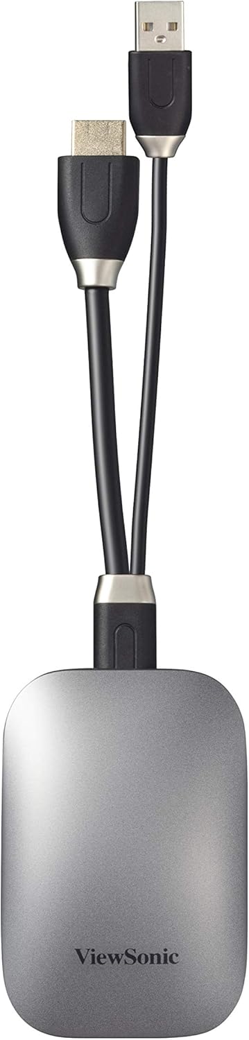 ViewSonic VB-WPS-003 ViewBoard Cast Dongle for Wireless Presentation with Instant Screen Sharing, Split Screen Display, HDMI, and USB Inputs